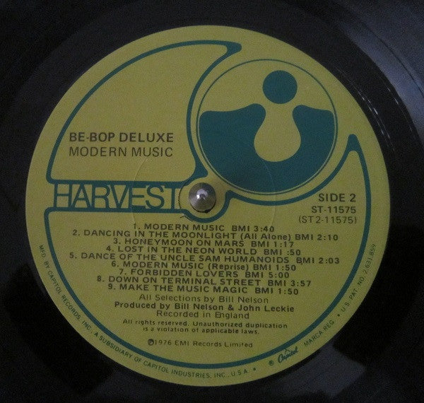 Be Bop Deluxe : Modern Music (LP,Album)