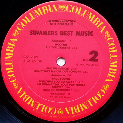 Various : Summer's Best Music (In-Store Play Sampler) (LP,Promo,Sampler)