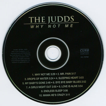 Judds, The : Why Not Me (Album,Reissue)