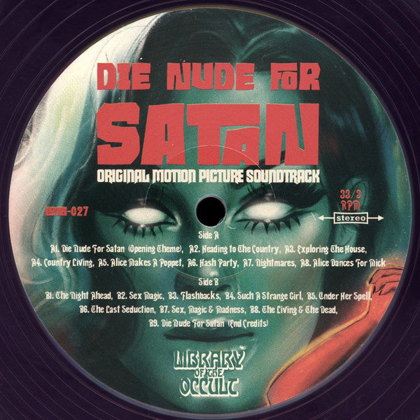Henning Zinoviev & Floating Candles : Die Nude For Satan - Original Motion Picture Soundtrack (LP,Album,Limited Edition,Stereo)