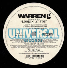 Warren G Featuring Toi (11) : Lookin' At You (12",Single,33 ⅓ RPM)