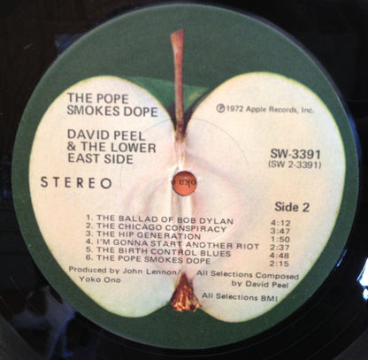 David Peel & The Lower East Side : The Pope Smokes Dope (LP,Album)