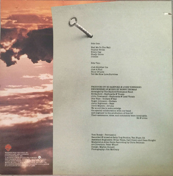 Sanford-Townsend Band, The : Nail Me To The Wall (LP,Album)