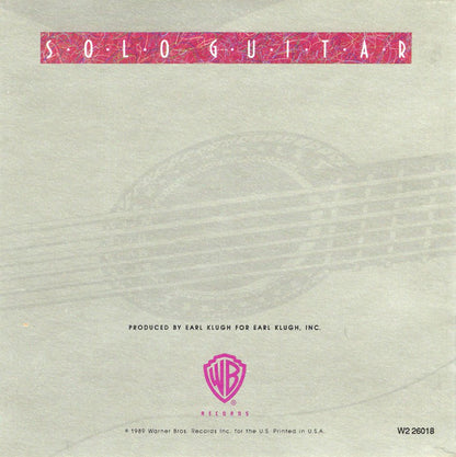Earl Klugh : Solo Guitar (Album,Club Edition)