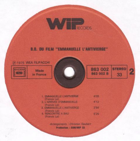 Francis Lai : Emmanuelle 2 (LP,Album)