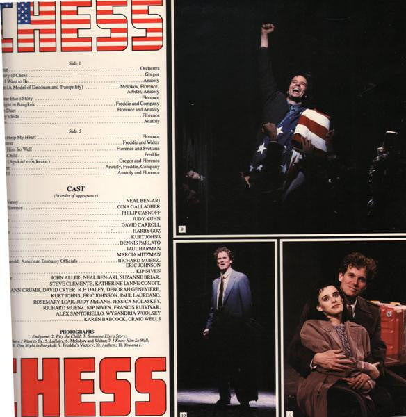 "Chess" Original Broadway Cast : Chess (Original Broadway Cast Recording) (LP,Album)