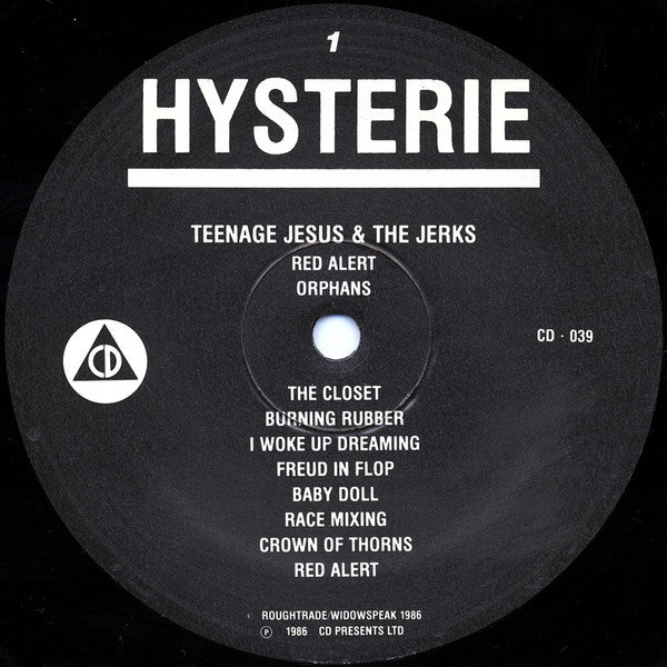 Lydia Lunch : Hysterie (LP,Compilation)