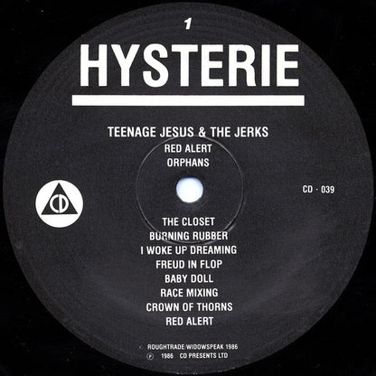 Lydia Lunch : Hysterie (LP,Compilation)