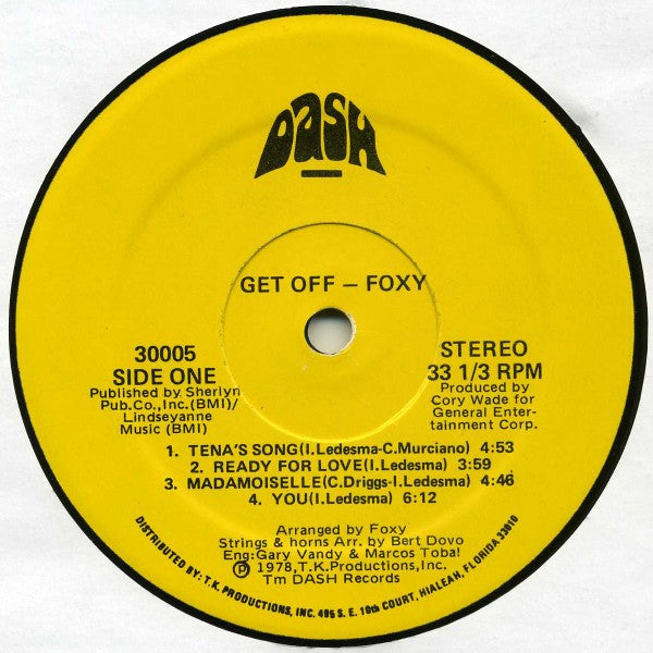 Foxy : Get Off (LP,Album)