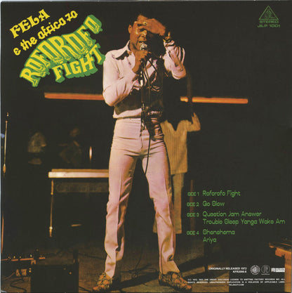 Fela Kuti & Africa 70 : Music Of Fela - Roforofo Fight (LP)