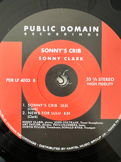 Sonny Clark : Sonny's Crib (LP,Reissue,Stereo)