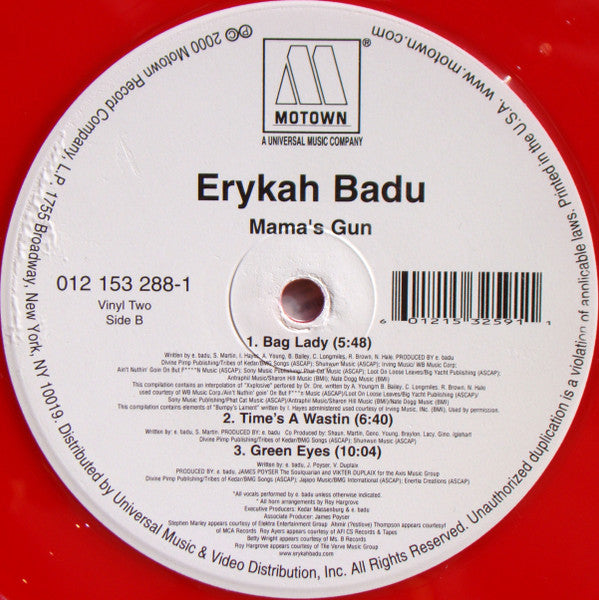 Erykah Badu : Mama's Gun (LP,Album)