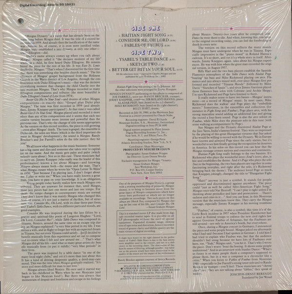 Mingus Dynasty : Live At Montreux (LP,Album)