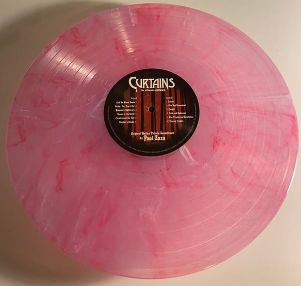 Paul Zaza : Curtains (Original Motion Picture Soundtrack) (LP,Album,Stereo)