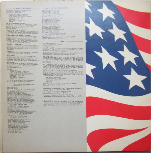 John Wayne : America, Why I Love Her (Album,LP)