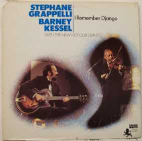 Stéphane Grappelli / Barney Kessel : I Remember Django (LP,Album)