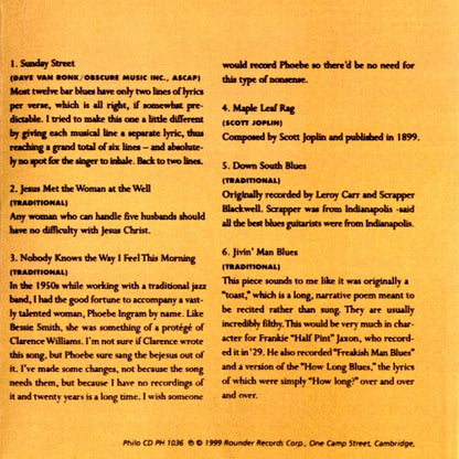Dave Van Ronk : Sunday Street (Album,Reissue)