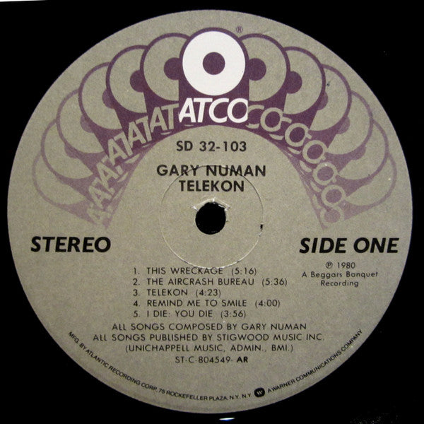 Gary Numan : Telekon (LP,Album,Stereo)