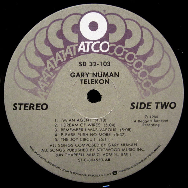 Gary Numan : Telekon (LP,Album,Stereo)