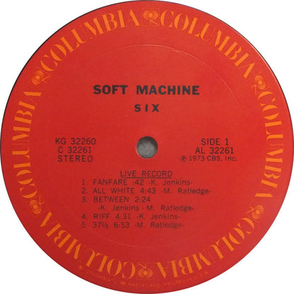 Soft Machine : Six (LP,Album)