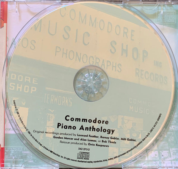Various : Commodore Piano Anthology (Compilation)