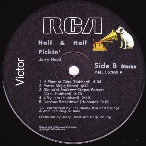 Jerry Reed : Half Singin' & Half Pickin' (LP,Album)