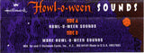 Unknown Artist : Howl-o-ween Sounds (45 Minutes) ()