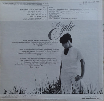 Eydie Gormé : Eydie (LP,Album)