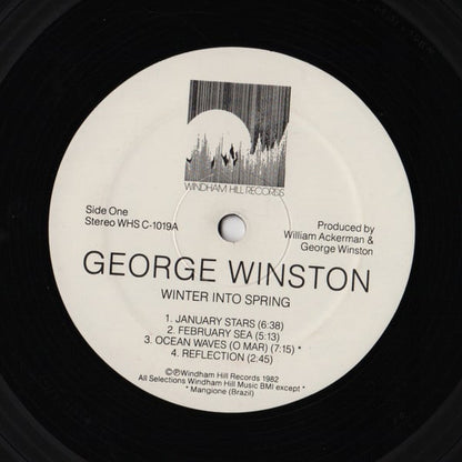 George Winston : Winter Into Spring (LP,Album,Repress)