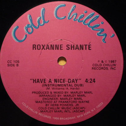 Roxanne Shanté : Have A Nice Day (12",33 ⅓ RPM,Single)
