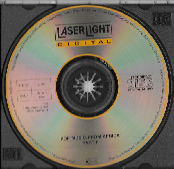 Various : Pop Music From Africa Part 2 (Compilation)