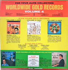 Elvis Presley : Elvis' Gold Records - Volume 4 (LP,Compilation,Reissue,Stereo)
