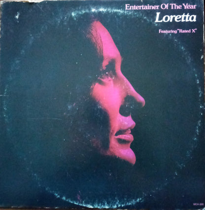 Loretta Lynn : Entertainer Of The Year - Loretta (LP,Album,Club Edition)