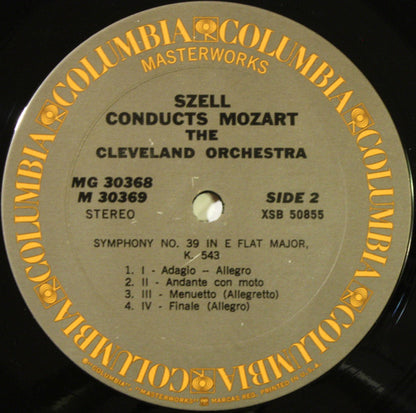 George Szell Conducts Cleveland Orchestra, The, Wolfgang Amadeus Mozart : Szell Conducts Mozart (LP,Album)