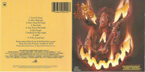 Fastway (2) : Trick Or Treat (Original Motion Picture Soundtrack Featuring Fastway) (Album,Reissue)