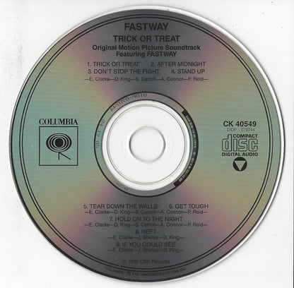 Fastway (2) : Trick Or Treat (Original Motion Picture Soundtrack Featuring Fastway) (Album,Reissue)