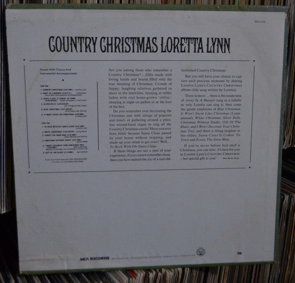 Loretta Lynn : Country Christmas (LP,Album)