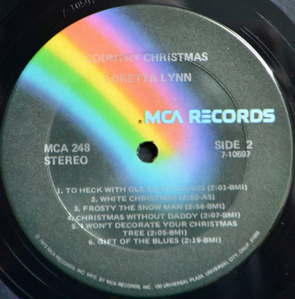 Loretta Lynn : Country Christmas (LP,Album)