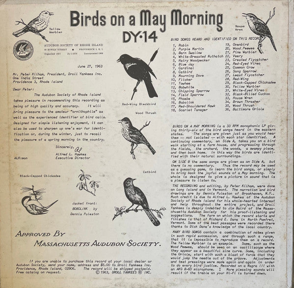No Artist : Birds On A May Morning (LP,Album)