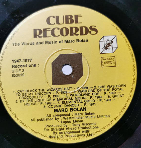 Marc Bolan : Marc (LP,Compilation)