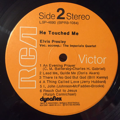 Elvis Presley : He Touched Me (LP,Album)