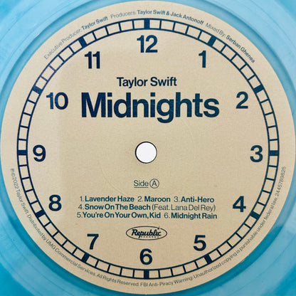 Taylor Swift : Midnights (LP,Album,Special Edition,Stereo)