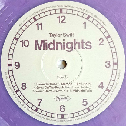 Taylor Swift : Midnights (LP,Album)