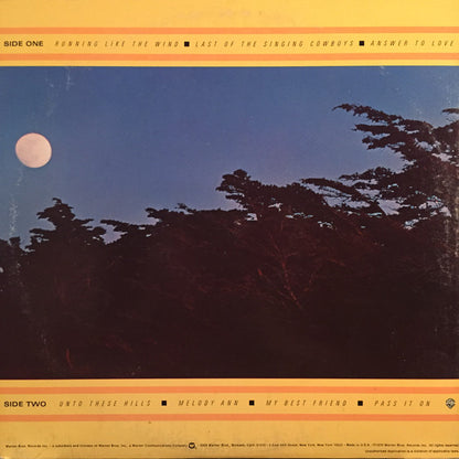 Marshall Tucker Band, The : Running Like The Wind (LP,Album)
