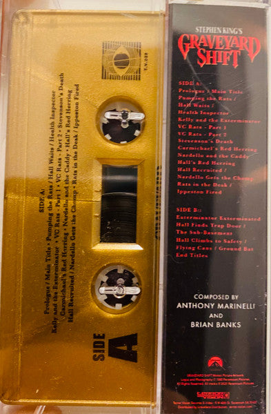 Anthony Marinelli And Brian Banks : Graveyard Shift (Music From The Motion Picture) (Club Edition,Limited Edition,Numbered,Stereo)