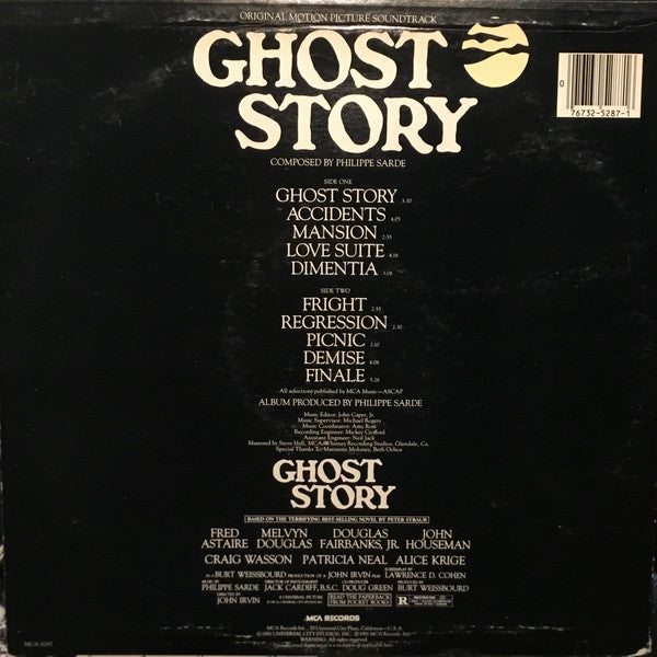 Philippe Sarde : Ghost Story - Original Motion Picture Soundtrack (LP,Album)