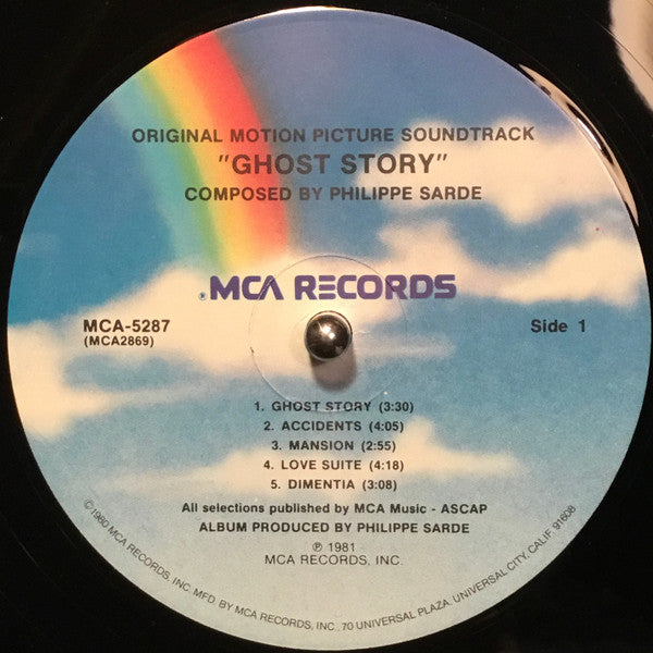 Philippe Sarde : Ghost Story - Original Motion Picture Soundtrack (LP,Album)