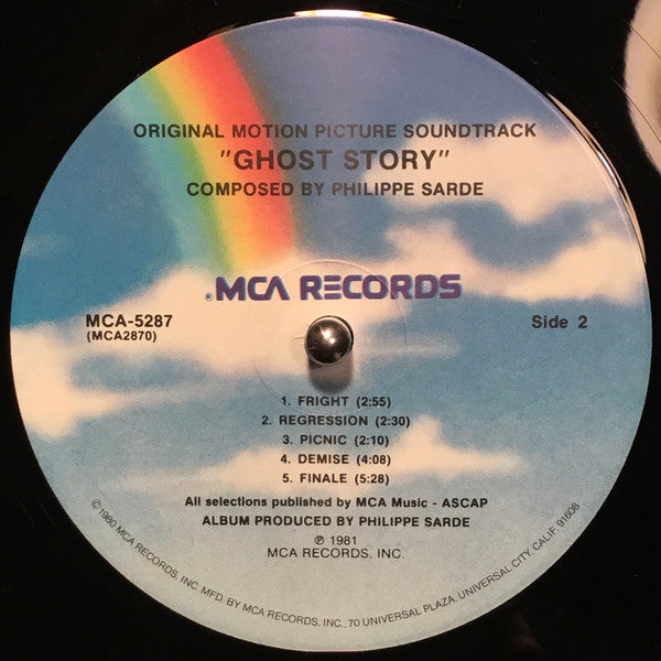 Philippe Sarde : Ghost Story - Original Motion Picture Soundtrack (LP,Album)