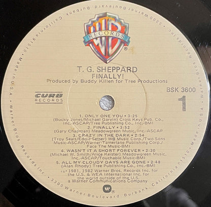 T.G. Sheppard : Finally! (LP,Album)