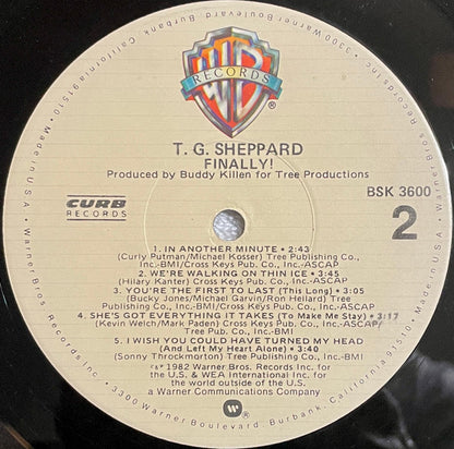 T.G. Sheppard : Finally! (LP,Album)